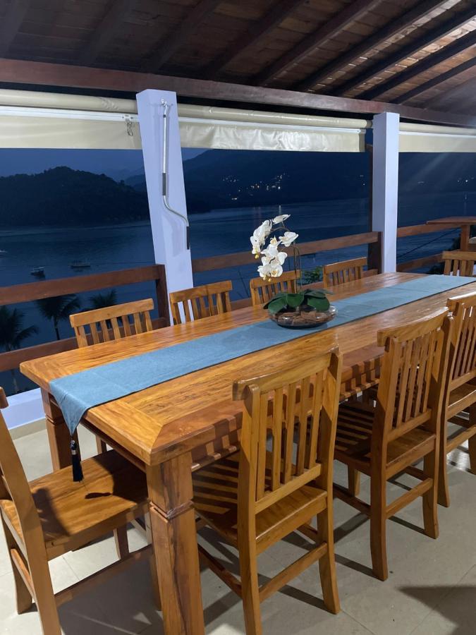 Casa Belvedere Na Ilha Do Araujo E Ganhe 1 Passeio De Barco Parati Esterno foto